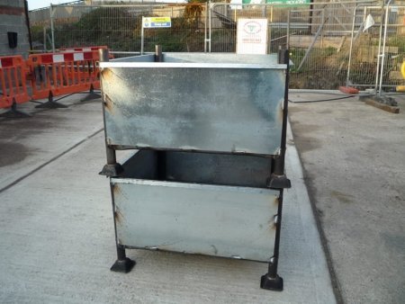 Standard scaffold fitting bin for sale at gilray plant